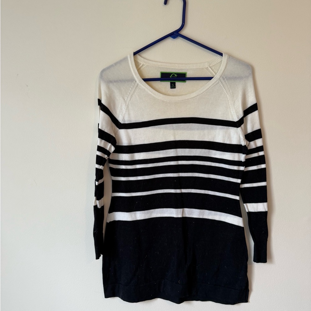 C. Wonder Black and White Striped Sweater